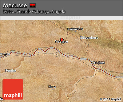 Satellite 3D Map of Macusse
