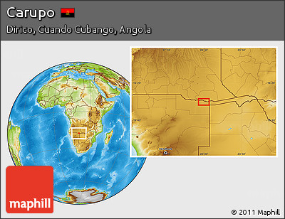 Physical Location Map of Carupo