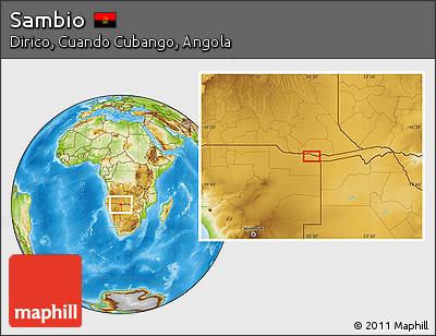 Physical Location Map of Sambio