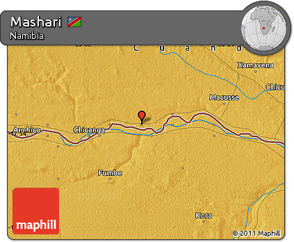 Physical Map of Mashari