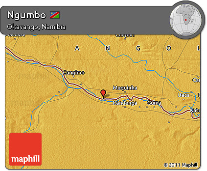 Physical Map of Ngumbo