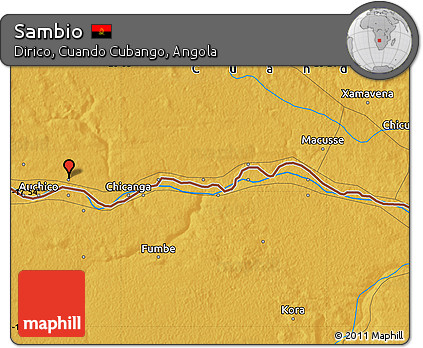 Physical Map of Sambio