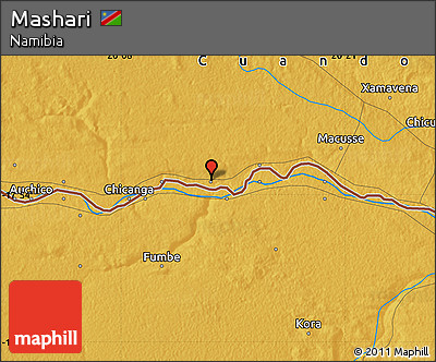 Physical Map of Mashari