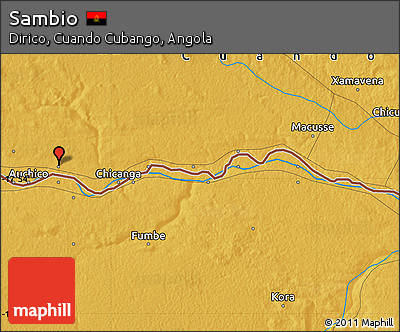 Physical Map of Sambio