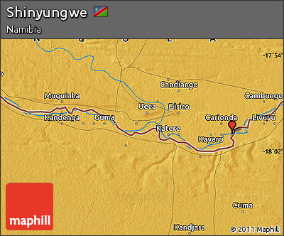 Physical Map of Shinyungwe
