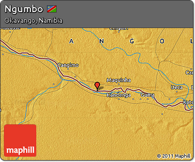 Physical Map of Ngumbo