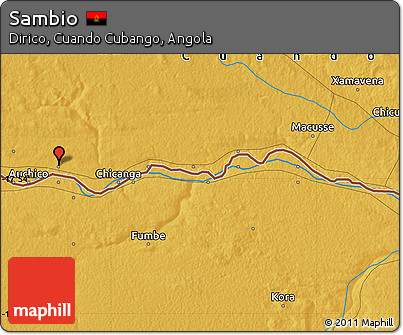 Physical Map of Sambio