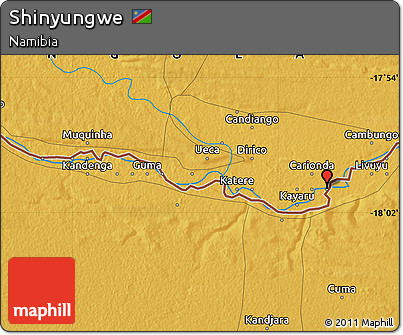 Physical Map of Shinyungwe