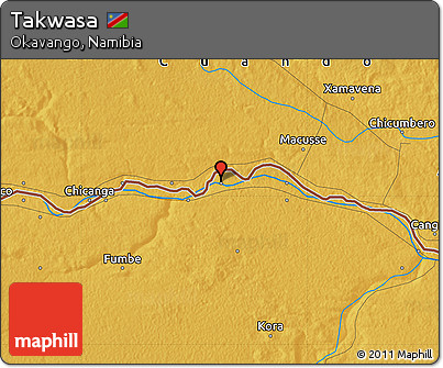 Physical Map of Takwasa