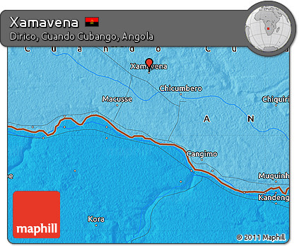 Political Map of Xamavena