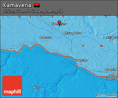 Political Map of Xamavena