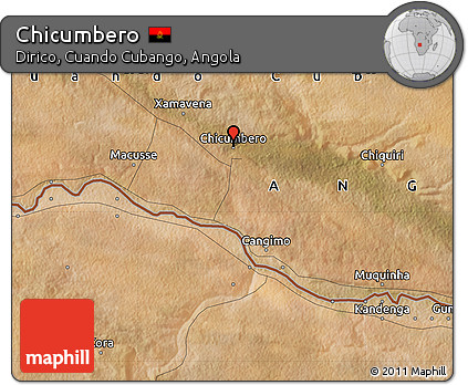 Satellite Map of Chicumbero