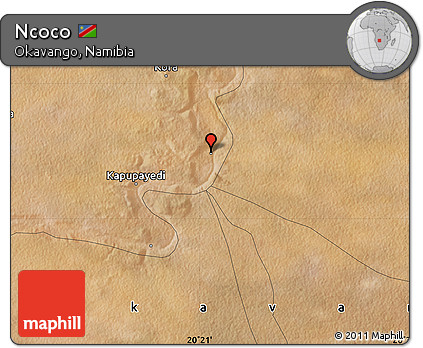 Satellite Map of Ncoco