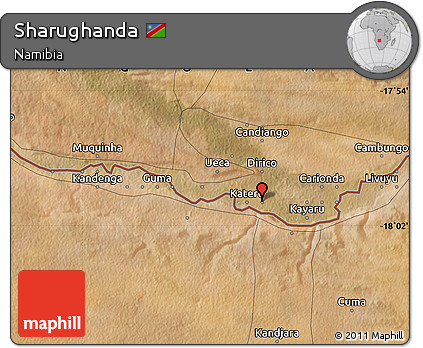 Satellite Map of Sharughanda