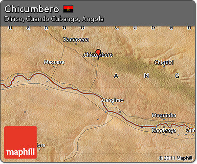 Satellite Map of Chicumbero