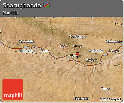 Satellite Map of Sharughanda