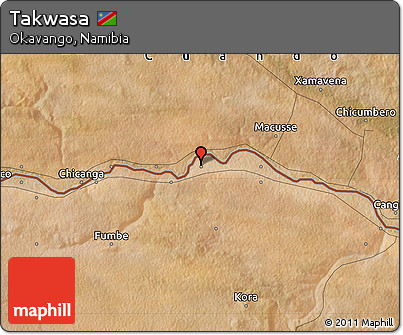 Satellite Map of Takwasa
