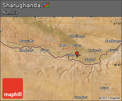 Satellite Map of Sharughanda