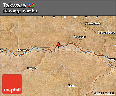 Satellite Map of Takwasa