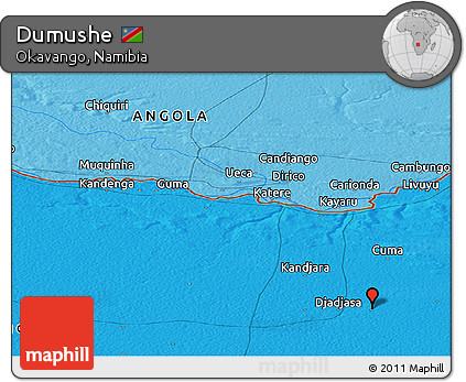 Political Panoramic Map of Dumushe