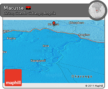 Political Panoramic Map of Macusse