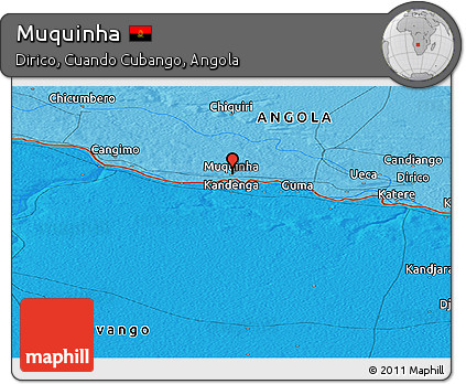 Political Panoramic Map of Muquinha