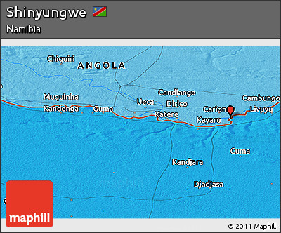Political Panoramic Map of Shinyungwe
