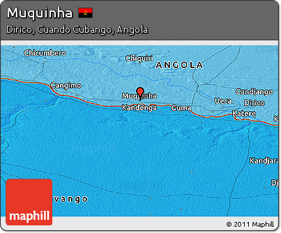 Political Panoramic Map of Muquinha