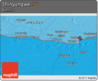 Political Panoramic Map of Shinyungwe