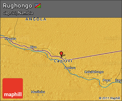 Physical 3D Map of Rughongo