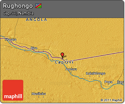 Physical 3D Map of Rughongo