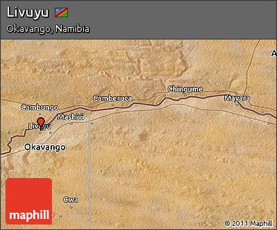 Satellite 3D Map of Livuyu