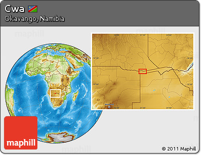Physical Location Map of Cwa