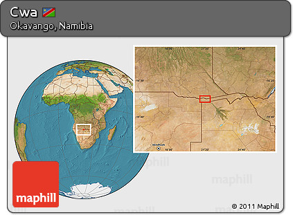 Satellite Location Map of Cwa