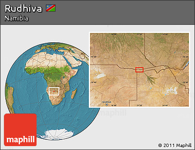 Satellite Location Map of Rudhiva