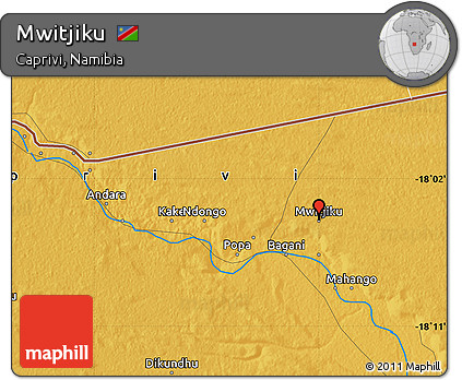 Physical Map of Mwitjiku