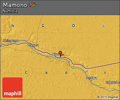 Physical Map of Mamono
