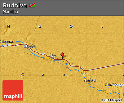 Physical Map of Rudhiva