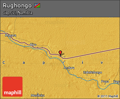 Physical Map of Rughongo