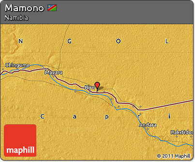 Physical Map of Mamono