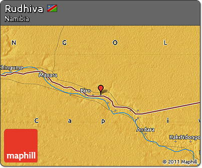 Physical Map of Rudhiva