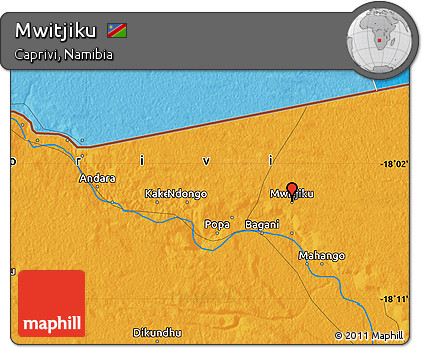 Political Map of Mwitjiku