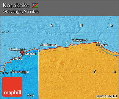 Political Map of Korokoko