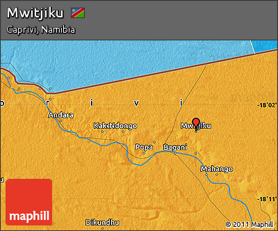 Political Map of Mwitjiku