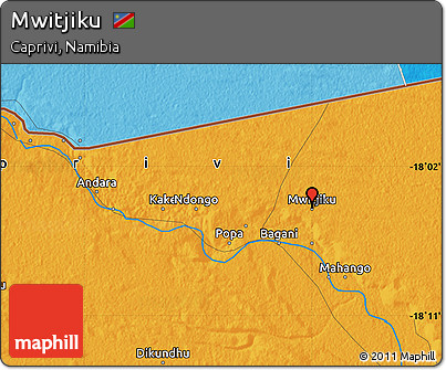 Political Map of Mwitjiku