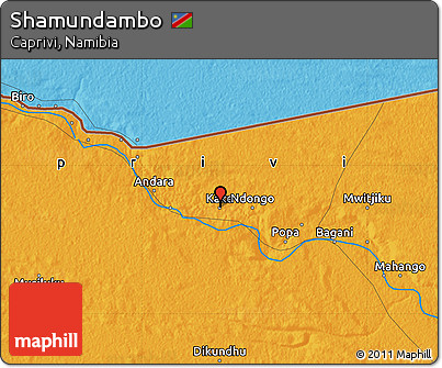 Political Map of Shamundambo
