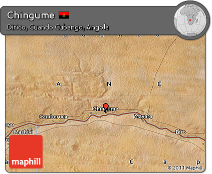 Satellite Map of Chingume
