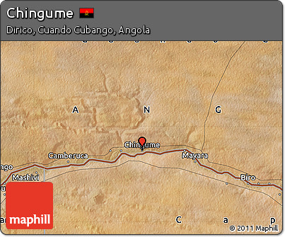 Satellite Map of Chingume
