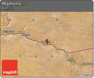 Satellite Map of Mamono