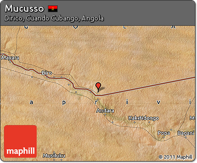 Satellite Map of Mucusso